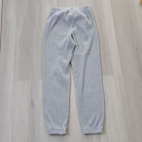 Gap Body Cozy ribbed joggers Heathet Gray Pants Small Petite Comfy Soft Lounge - Picture 5 of 5
